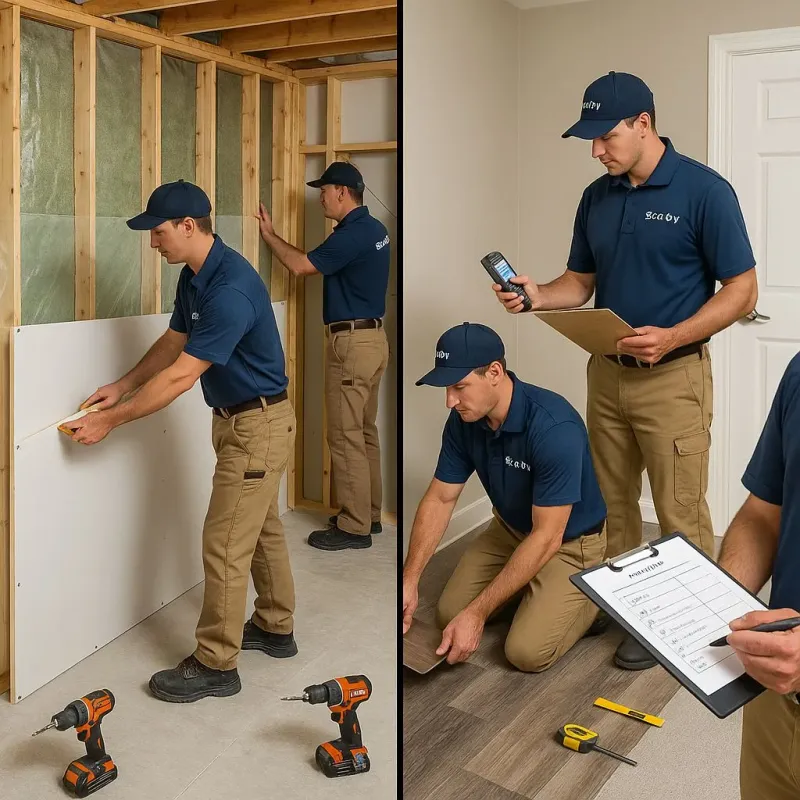 Repairs and Reconstruction process in Buffalo, WV